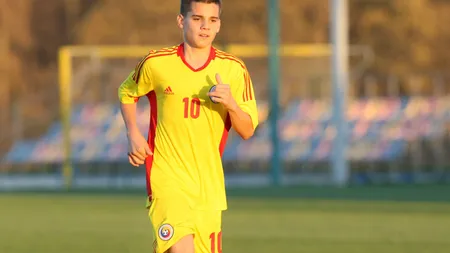 România, cu Ianis Hagi căpitan, a debutat cu înfrângere în preliminariile Campionatului European