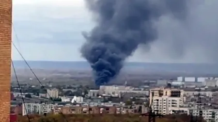 Rusia: Incendiu în incinta centrului de rachete spaţiale din Samara VIDEO