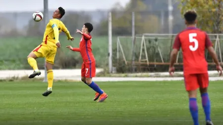 Juniorii tricolori au ratat startul în campania de calificare la EURO. Două meciuri, două înfrângeri