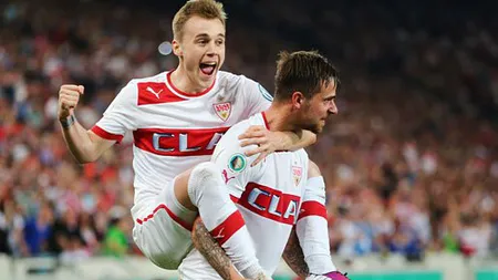 Alexandru Maxim a spart gheaţa la Stuttgart. A marcat la 9 minute după ce a intrat pe teren