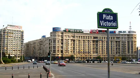 Traficul rutier, restricţionat în zona Pieţei Victoriei pentru mitingul transportatorilor