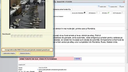 Armament furat, de 1 milion de dolari, vândut în mai multe ţări, inclusiv în România