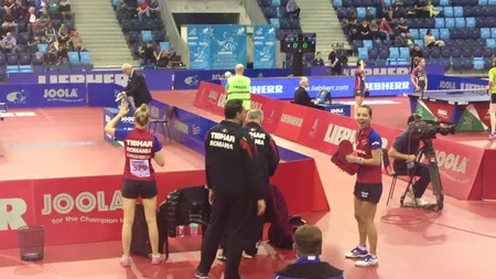 Eliza Samara şi Daniela Dodean, în semifinale la dublu la CE de tenis de masă, asigurându-şi cel puţin medalia de bronz
