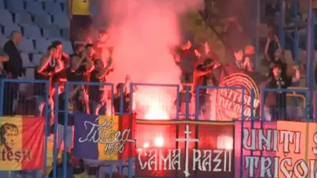 Incidente în tribuna în care s-au aflat fanii români, la meciul Armenia - România