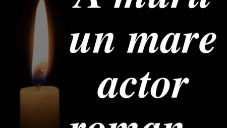 TRAGEDIE: A murit pe scenă, după ce a făcut o plecăciune în faţa publicului