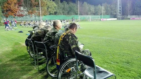 ROMANIA-POLONIA. Antrenament dedicat militarilor răniţi în Afghanistan. Clipe emoţionante la Mogoşoaia
