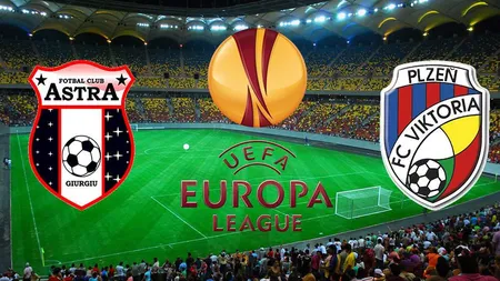 ASTRA GIURGIU-VIKTORIA PLZEN LIVE VIDEO DOLCE SPORT. Campioana are şanse la primăvara europeană