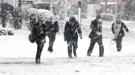 ATENŢIONARE METEO de vreme rece şi ninsoare în toată ţara, valabilă până marţi la ora 23:00