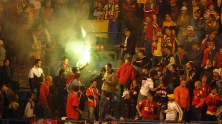 Violențe pe teren la meciul dintre SSC Băneasa și AFC Rapid. Gazdele s-au retras de pe teren după intervenția jandarmilor
