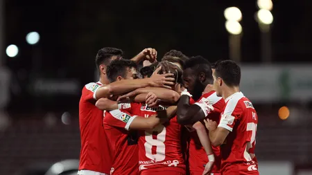 DINAMO-STEAUA 3-1 în derby-ul etapei a 18-a din Liga I. VEZI CLASAMENTUL