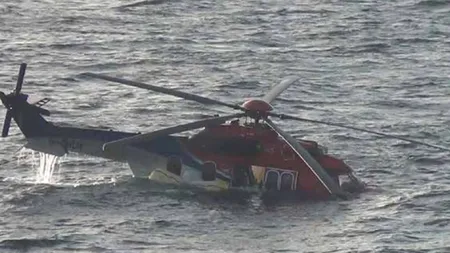 Elicopter PRĂBUŞIT în mare. Nu există supravieţuitori