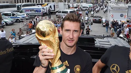 Golgeterul all-time al Cupei Mondiale spune adio fotbalului. Legendarul Klose şi-a anunţat retragerea