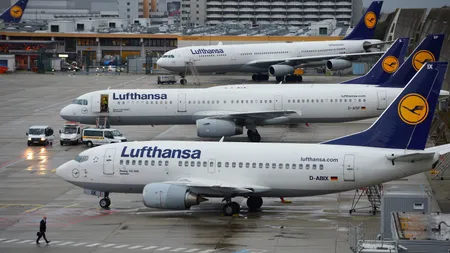 GREVA piloţilor de la Lufthansa, prelungită până sâmbătă. Ce zboruri vor fi afectate
