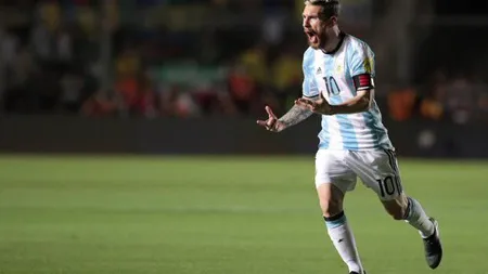Messi, un gol şi două pase de gol în preliminariile CM 2018. Reuşita argentinianului a fost senzaţională VIDEO