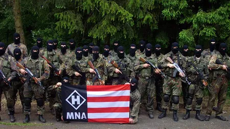 Neonazişti arestaţi în Ungaria, după uciderea unui poliţist. Au fost confiscate arme şi explozibili
