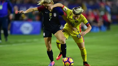 Naţionala de fotbal feminin, înfrângere la scor în SUA. Fetele au primit 13 goluri în două meciuri