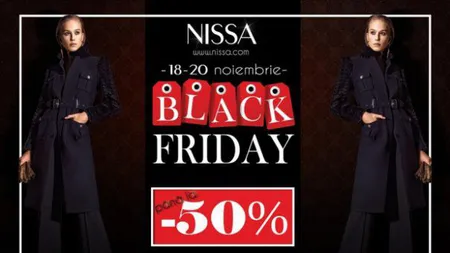 Reduceri de până la 50% la NISSA de Black Friday. Cine va cumpăra cele mai multe produse va primi CADOU o haină de blană de vulpe