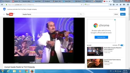 A murit unul dintre marii muzicieni ai României. Violonistul Vasile Panţîru s-a stins la 63 de ani