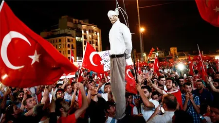 Erdogan cere din nou PEDEAPSA cu MOARTEA în Turcia