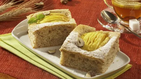 Prăjitură cu mere şi nuci. Reţetă delicioasă de toamnă