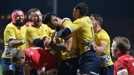 România a învins Canada, scor 21-16, într-un meci test la rugby. Italia a învins în premieră Africa de Sud