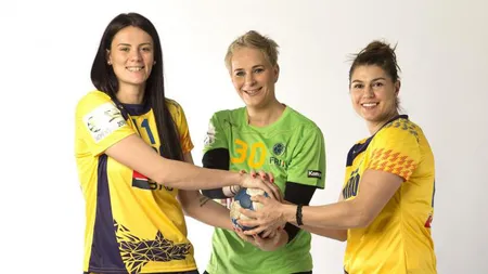 LUPUL DACIC, pe tricoul României la CE de handbal feminin din Suedia FOTO