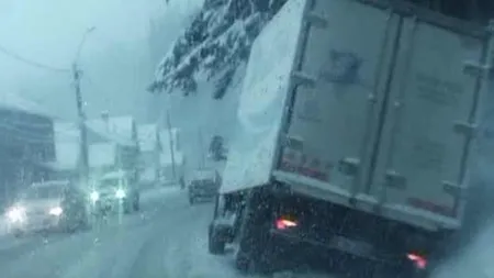 Un camion a deparat în judeţul Olt. DN 65 a fost blocat UPDATE