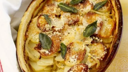 Cartofi boulangere, un deliciu recomandat de Jamie Oliver