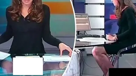 O prezentatoare TV celebră a arătat ÎN DIRECT tot ce are sub rochie VIDEO