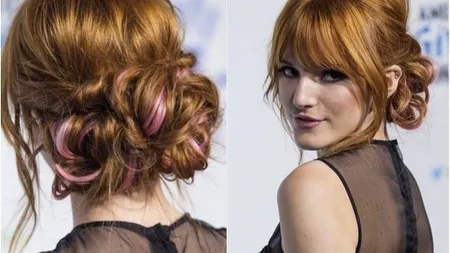 Coafuri simple şi elegante pe care le poţi face acasă, pentru petrecerea de Crăciun
