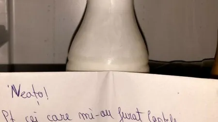 Un coleg de birou i-a băut laptele din frigider o săptămână, până a găsit biletul ăsta. Vezi ce i-a scris!