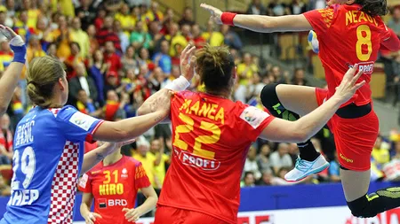 ROMÂNIA-UNGARIA 29-21 în grupa principală de la CE de HANDBAL FEMININ