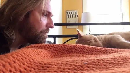 Cea mai zgomotoasă răzbunare. Ce i-a făcut un bărbat pisicii sale ca să nu-l mai trezească în miez de noapte. VIDEO FUNNY