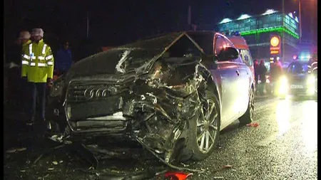 Accident grav în Otopeni, doi oameni în stare gravă