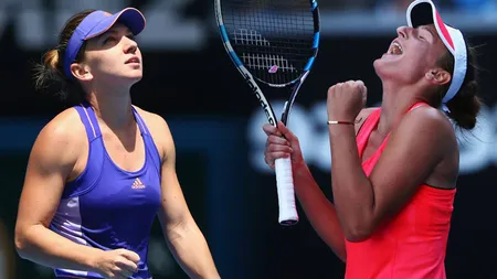 SIMONA HALEP - SHELBY ROGERS LIVE VIDEO ONLINE la Australian Open 2017