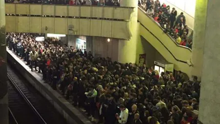 RECORD de călători la metrou marţi, 17 ianuarie 2017. Câţi oameni au intrat în subteran în acea zi