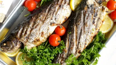 Reţete de Peşte: Păstrăv pe grill cu lămâie