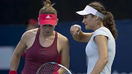 Simona Halep şi Monica Niculescu au fost eliminate în primul tur al probei de dublu, la Shenzhen