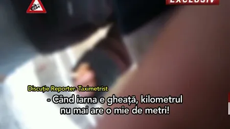 Zăpada şi gerul, mană cerească pentru taximetriştii şi 