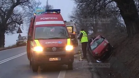 Accident grav în Arad, provocat de un şofer beat