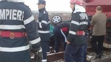 ACCIDENT feroviar la Dimieni, Ilfov: Un bărbat a murit pe loc