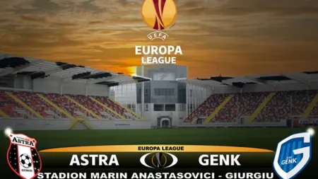 ASTRA-GENK LIGA EUROPA. Şumudică cere ajutorul publicului. Cine ştie când mai ajunge o echipă românească în primăvara europeană?