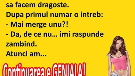 BANCUL ZILEI: Aseară am adus o fată la mine...