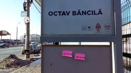 FOTOGRAFIA ZILEI. Rugăminte de iertare pe post-it-uri roz