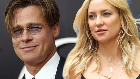 Anunţ surpriză la Hollywood, Brad Pitt și Kate Hudson sunt împreună. Anunţul a fost făcut de mama actriţei