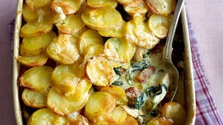 Cartofi franţuzeşti gratinaţi - Cum faci cei mai buni Tartiflette