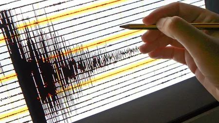Cutremur în Vrancea, miercuri la prânz. A fost cel mai mare din ultimele două săptămâni