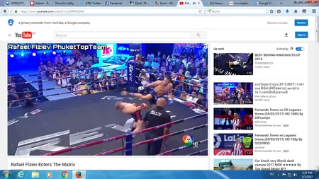 A evitat să fie atins, precum Neo în Matrix. Schemă excepţională în MMA VIDEO