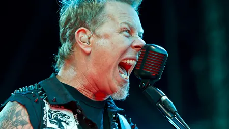 Solistul trupei Metallica are probleme cu vocea. Concertele au fost reprogramate