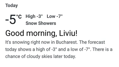 Facebook lansează o secţiune dedicată prognozei meteo